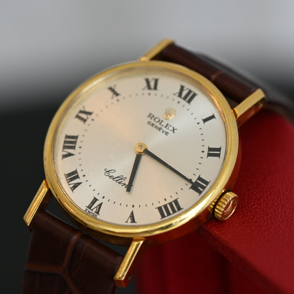 Rolex Cellini 5109 Yellow Gold 18K - Leluxe Vintage Sdn. Bhd.