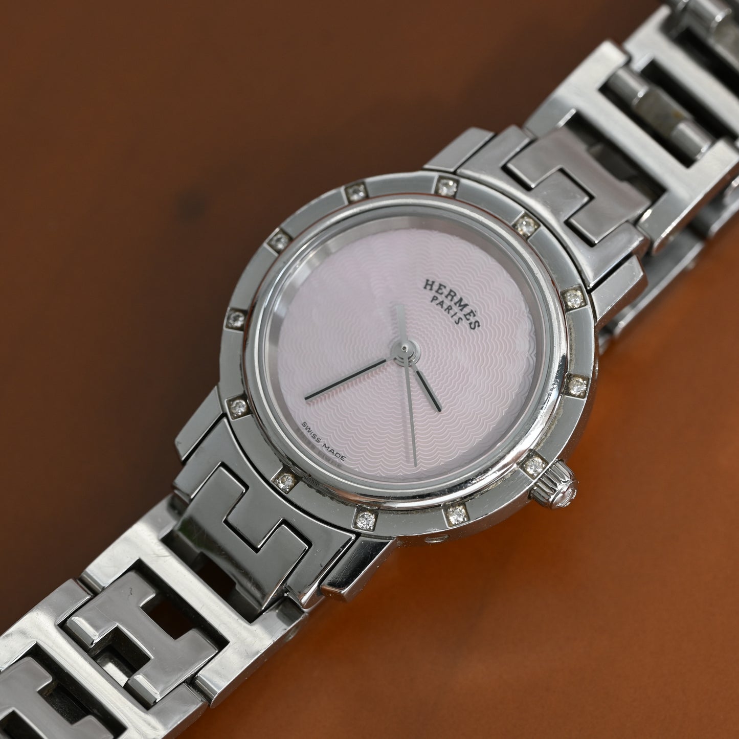 Hermès Clipper CL4.230 MOP Dial