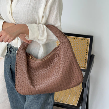 Bottega Veneta Mocha Brown Hobo Bag Small