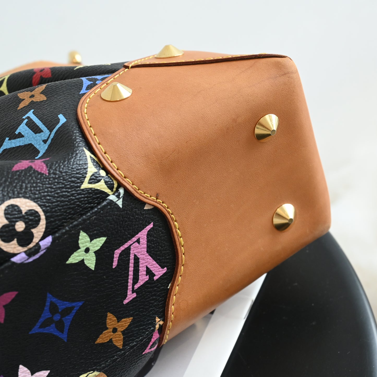 Louis Vuitton Black Multicolour Judy MM