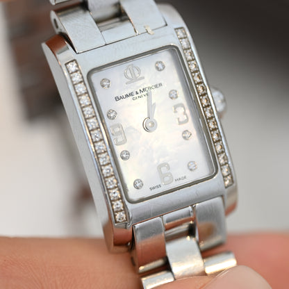 Baume & Mercier Hampton Mini Diamond Watch