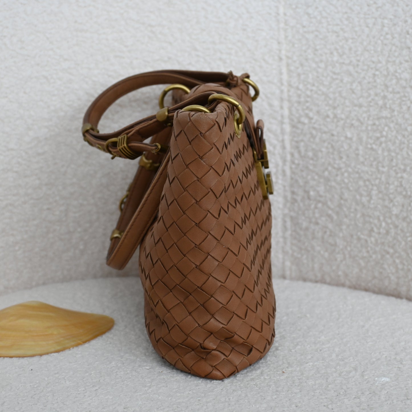 Bottega Veneta Intrecciato Mini Capri Tote