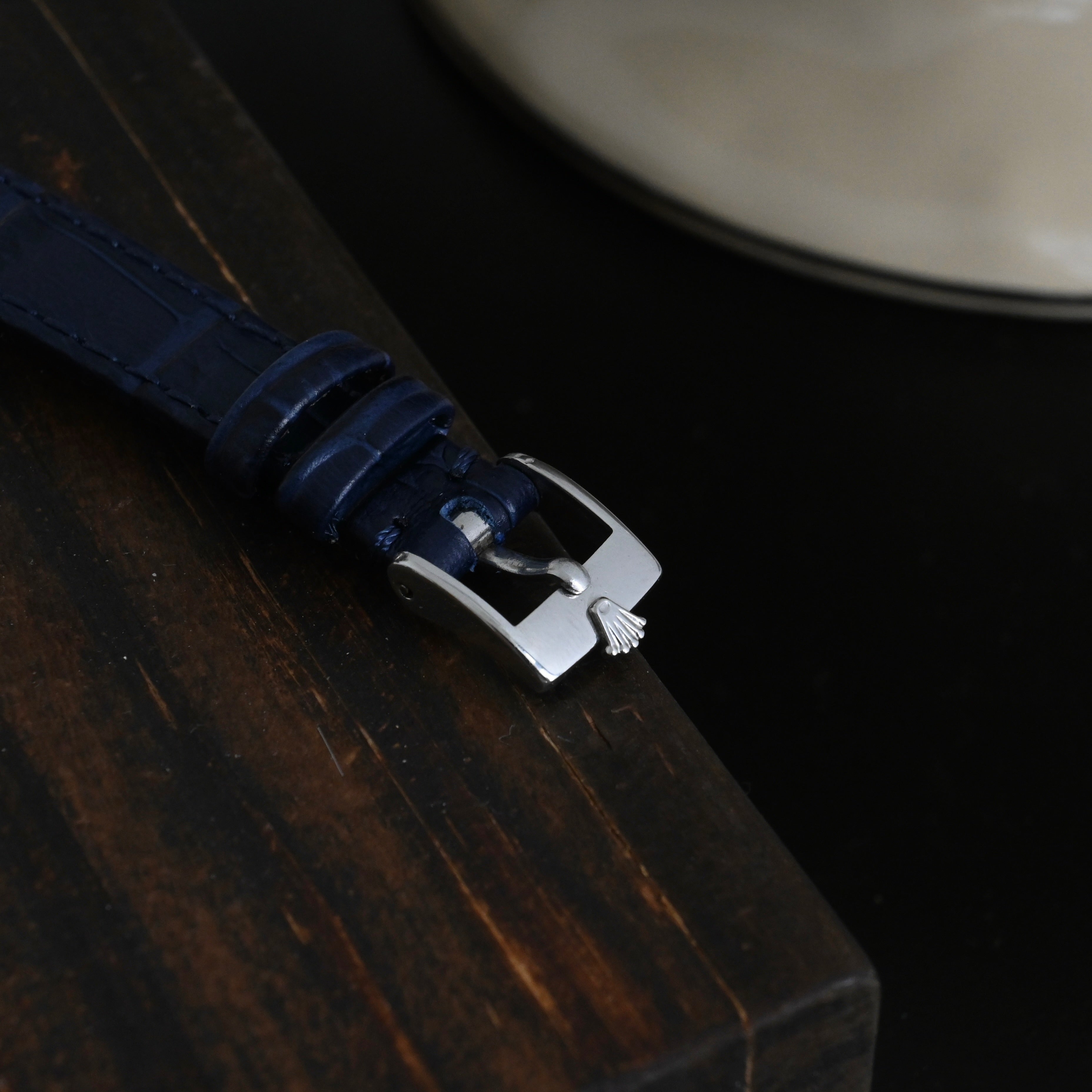 Rolex Cellini 4082 WG Gradient Blue Watch - Leluxe Vintage Sdn. Bhd.