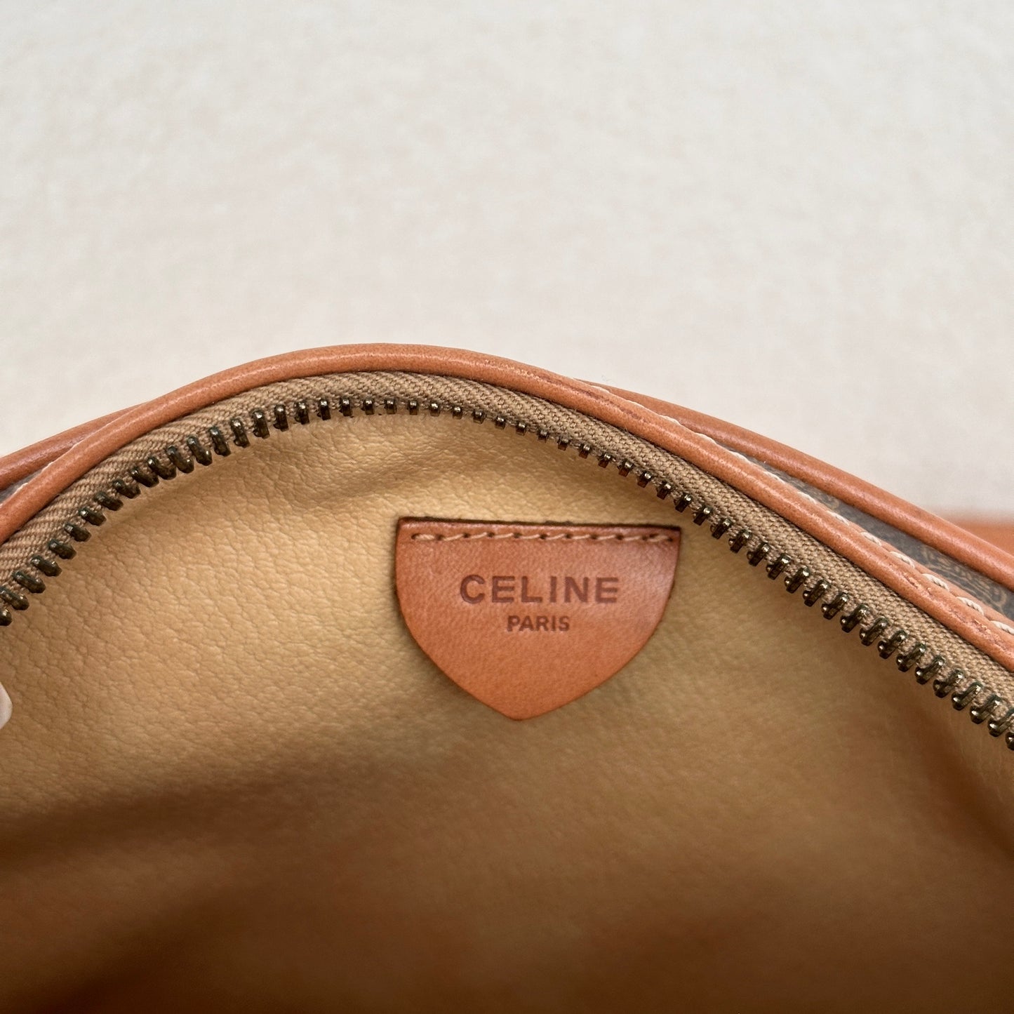 Celine Triomphe Macadam Crossbody Bag