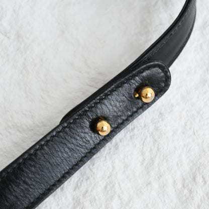 Old Gucci Flap Box CalfSkin Shoulder Bag