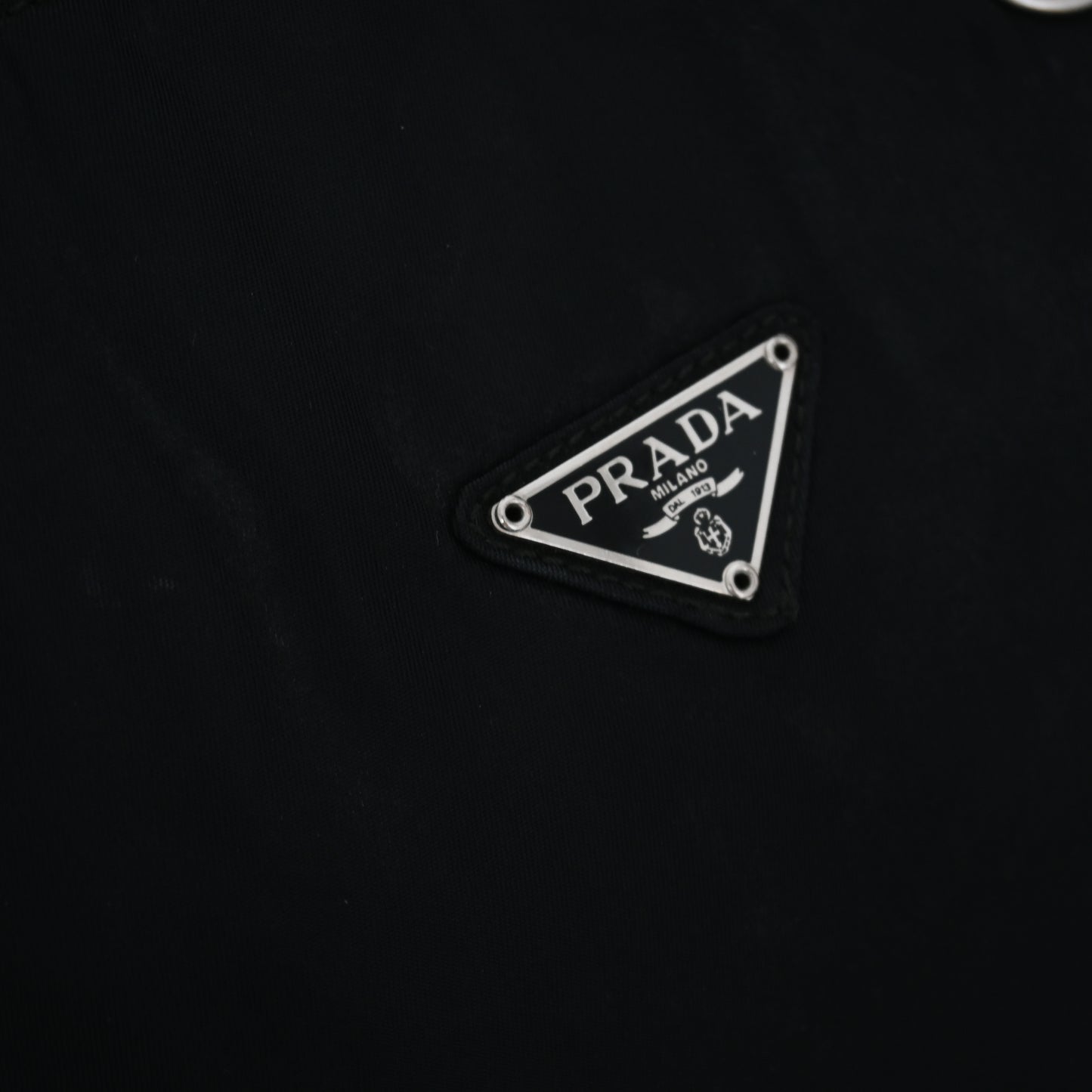 Prada Nylon Chain Shoulder Bag