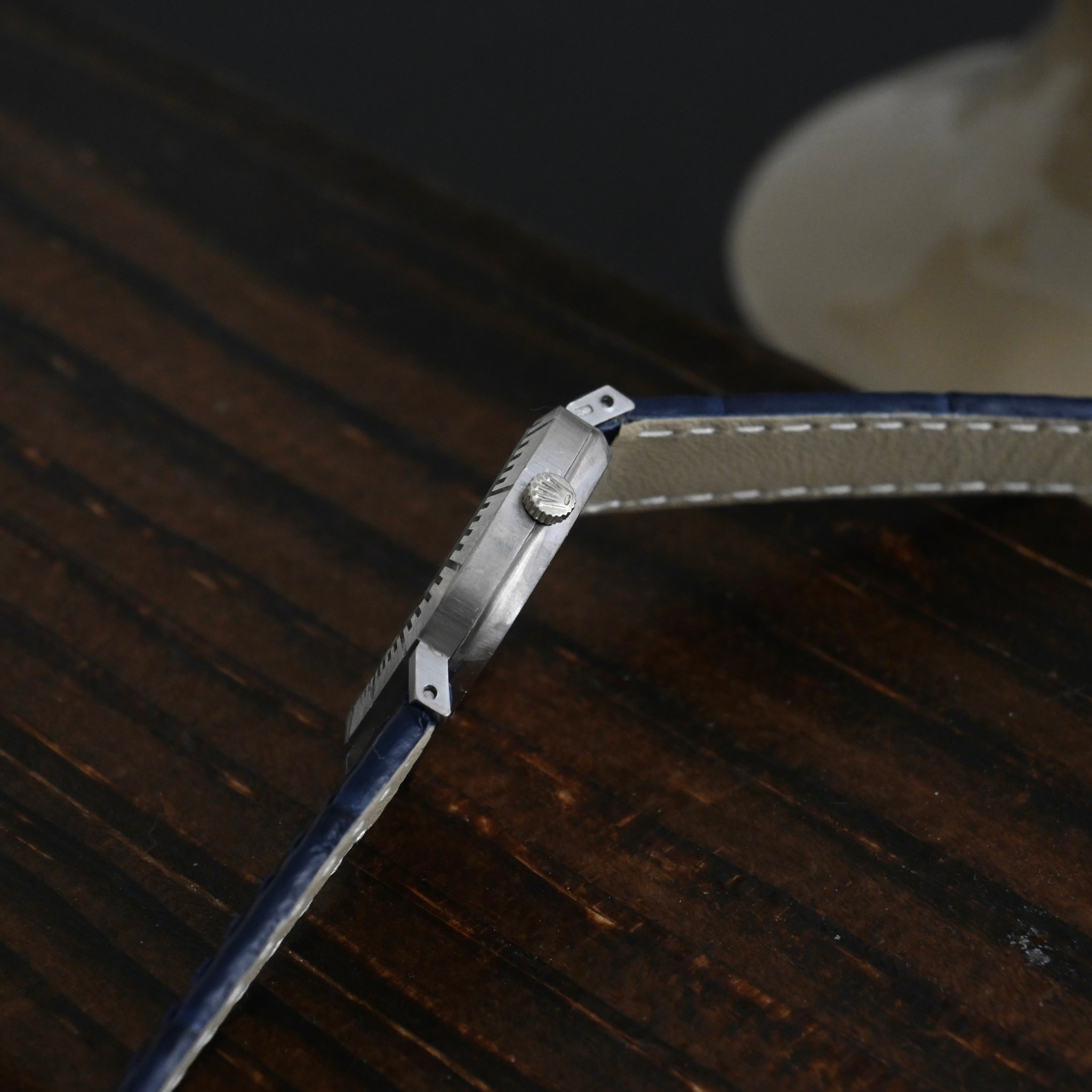 Rolex Cellini 4082 WG Gradient Blue Watch - Leluxe Vintage Sdn. Bhd.