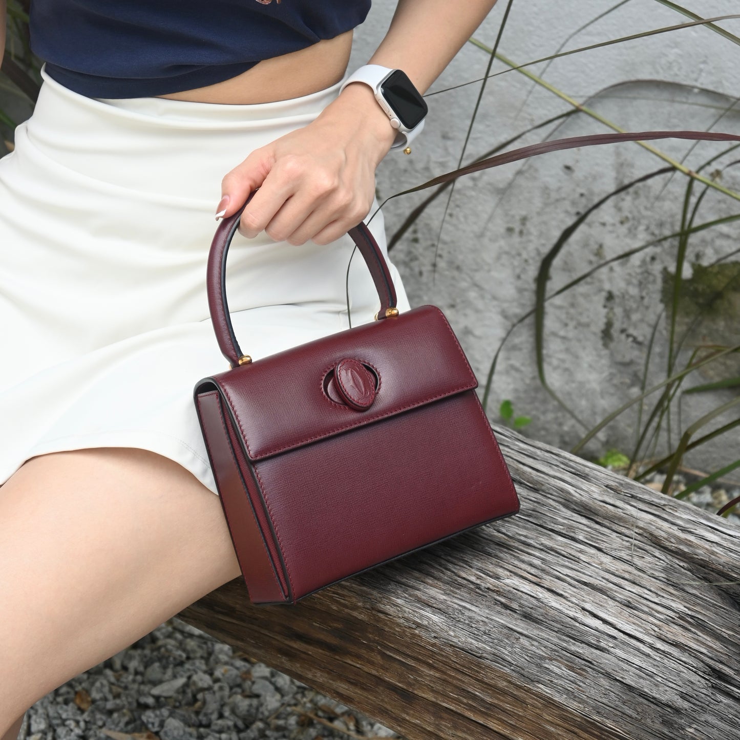 Cartier Mini Kelly Turnlock Bag