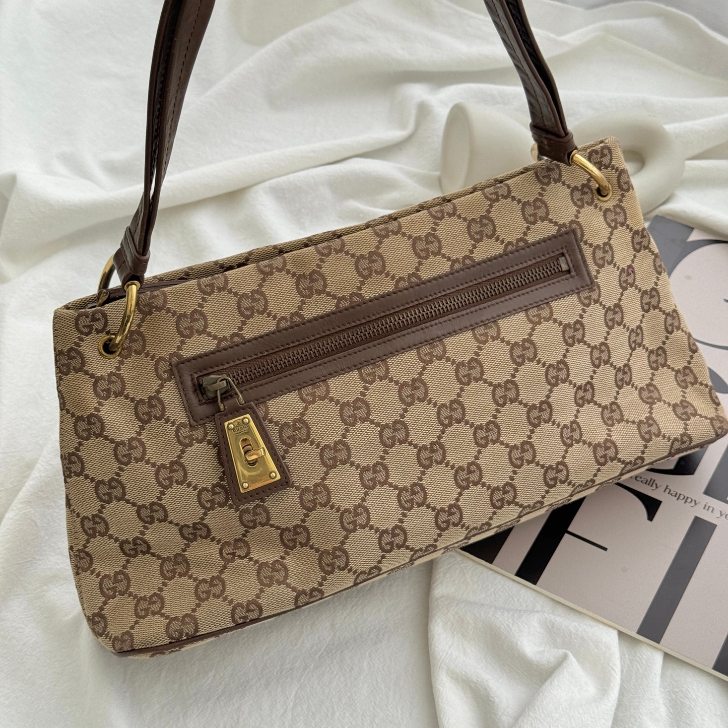 Gucci GG Canvas Monogram Shoulder Bag