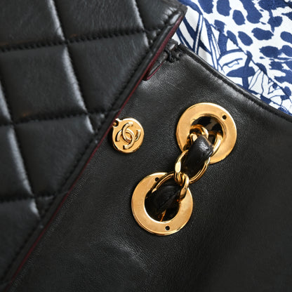 Chanel Matelassé Maxi XL Jumbo CC Flap Bag