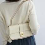 Salvatore Ferragamo Gancini Shoulder Bag - Leluxe Vintage Sdn. Bhd.