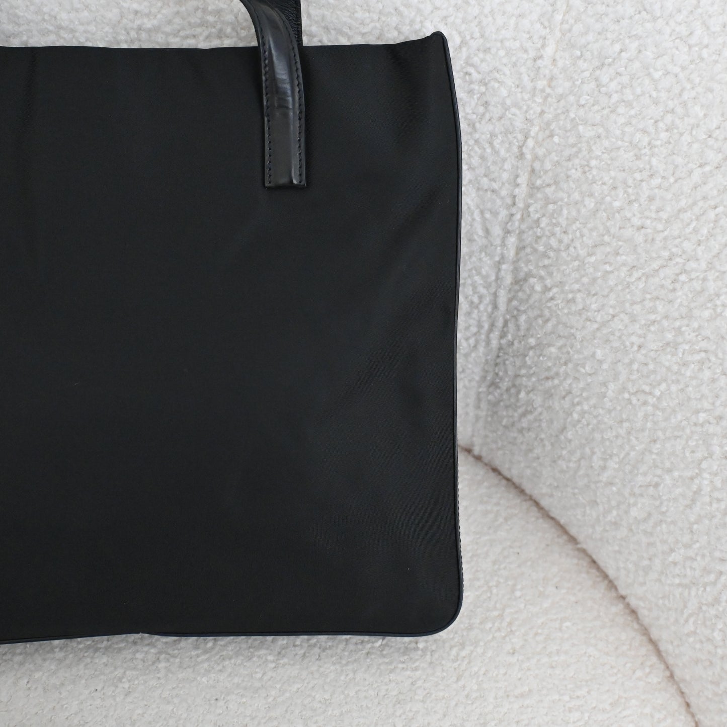 Prada Nylon Tote Black