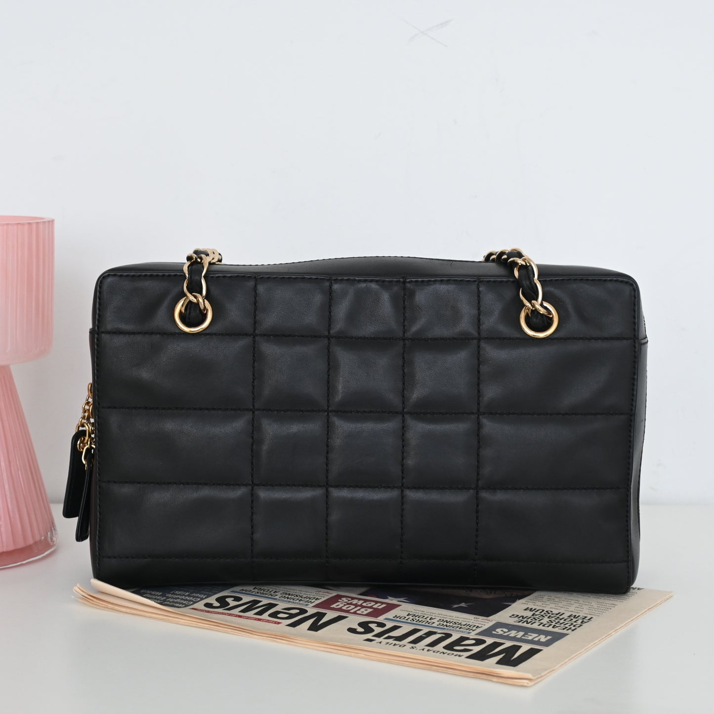 Chanel Chocolate Bar Chain Shoulder Bag