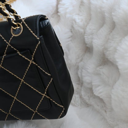 Chanel Wild Stitch Flap Chain Bag