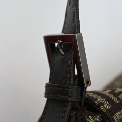 Fendi Zucchino Mamma Baguette Canvas