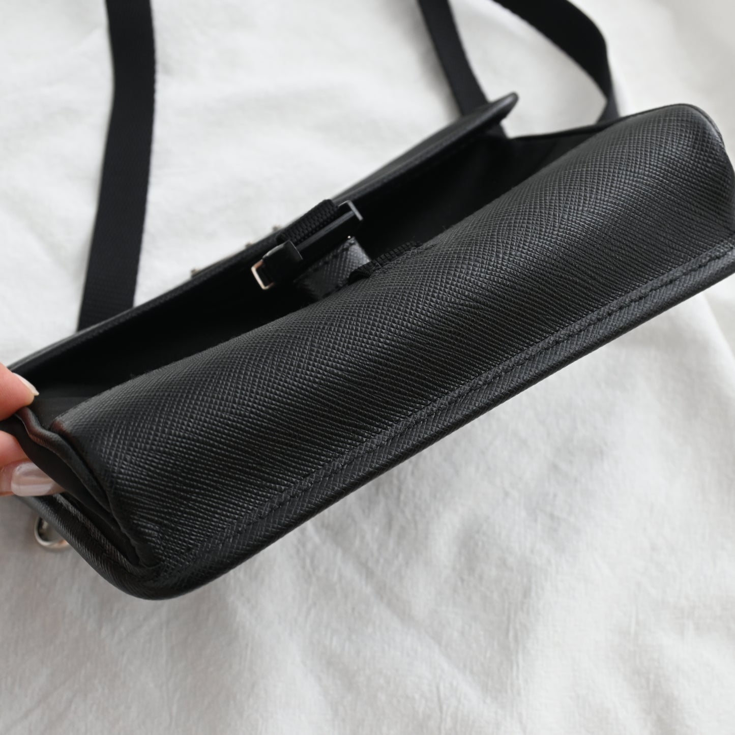 Prada Re-Nylon & Saffiano Leather Smartphone Case