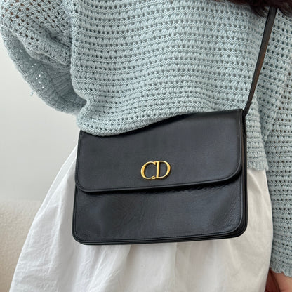 Dior CD Black Shoulder Bag