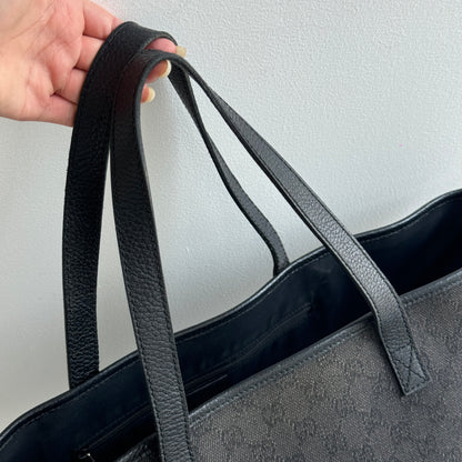 Gucci GG Canvas Tote Black