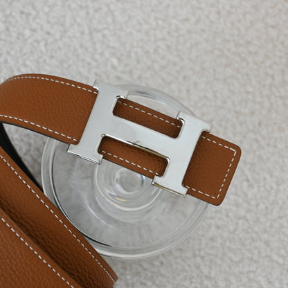 Vintage Hermes Constance Reversible Belt 2002