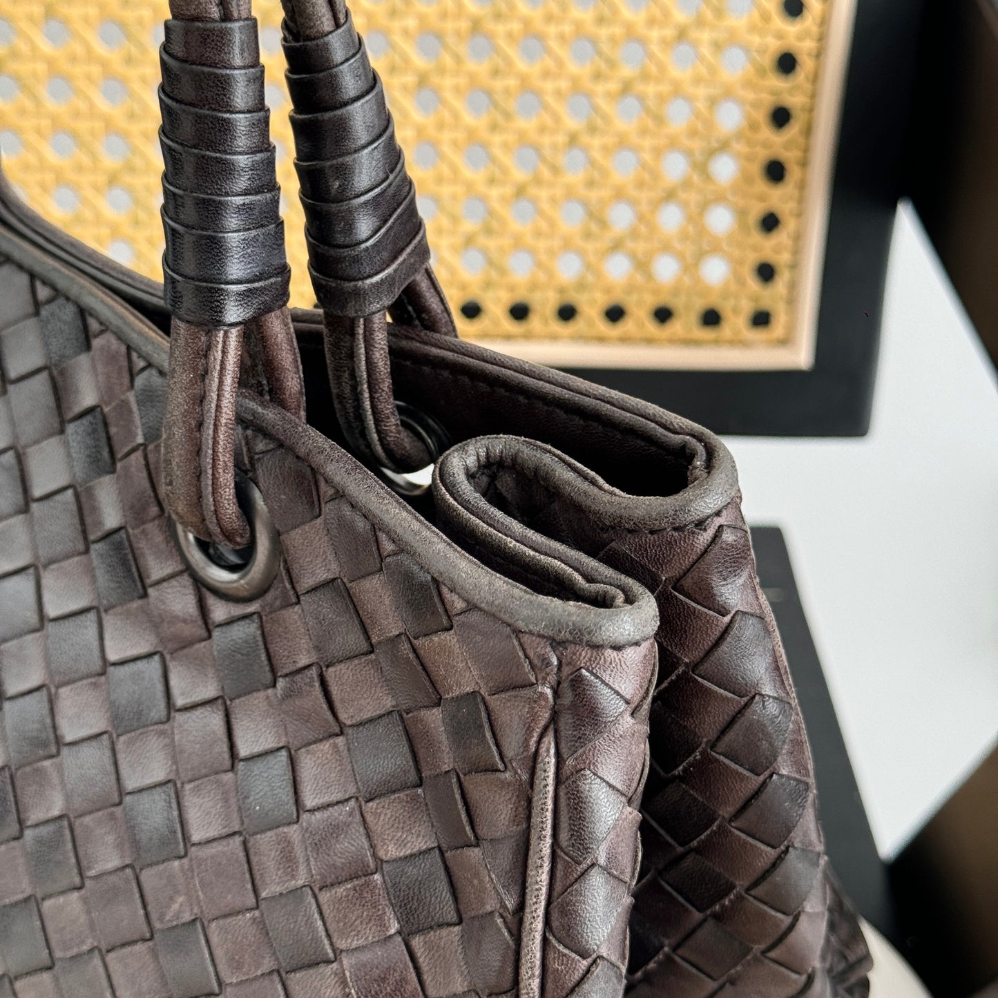 Bottega Veneta Intrecciato Leather Tote Bag