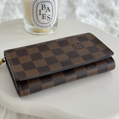 Louis Vuitton Damier Brown Tresor Bifold