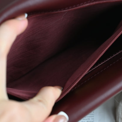 Cartier Must De Cartier Burgundy Envelope Bag