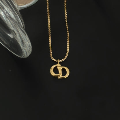 Christian Dior CD necklace vintage