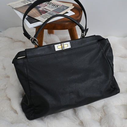 Fendi Large Peekaboo Zucca Monogram Lining