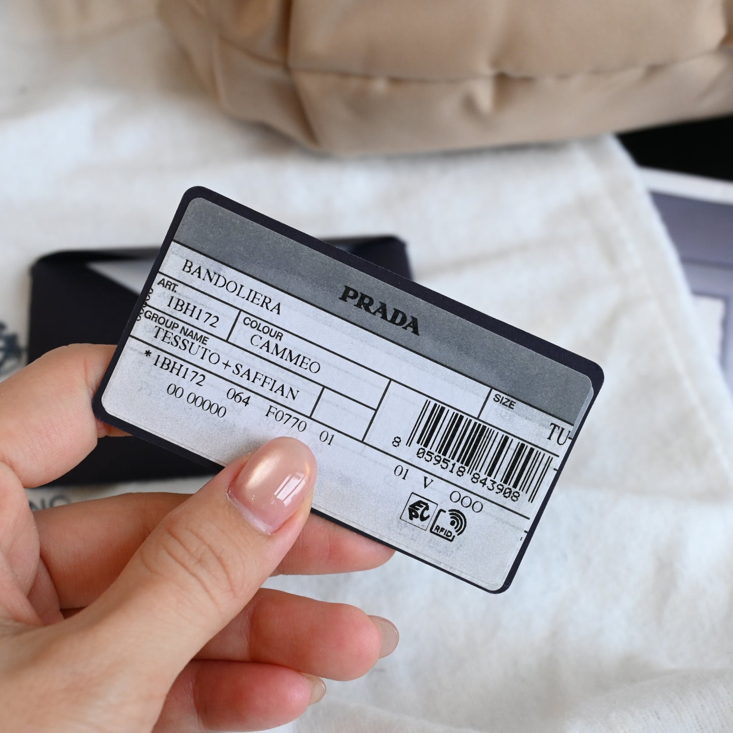 Prada Cameo Hobo Re-edition 2006