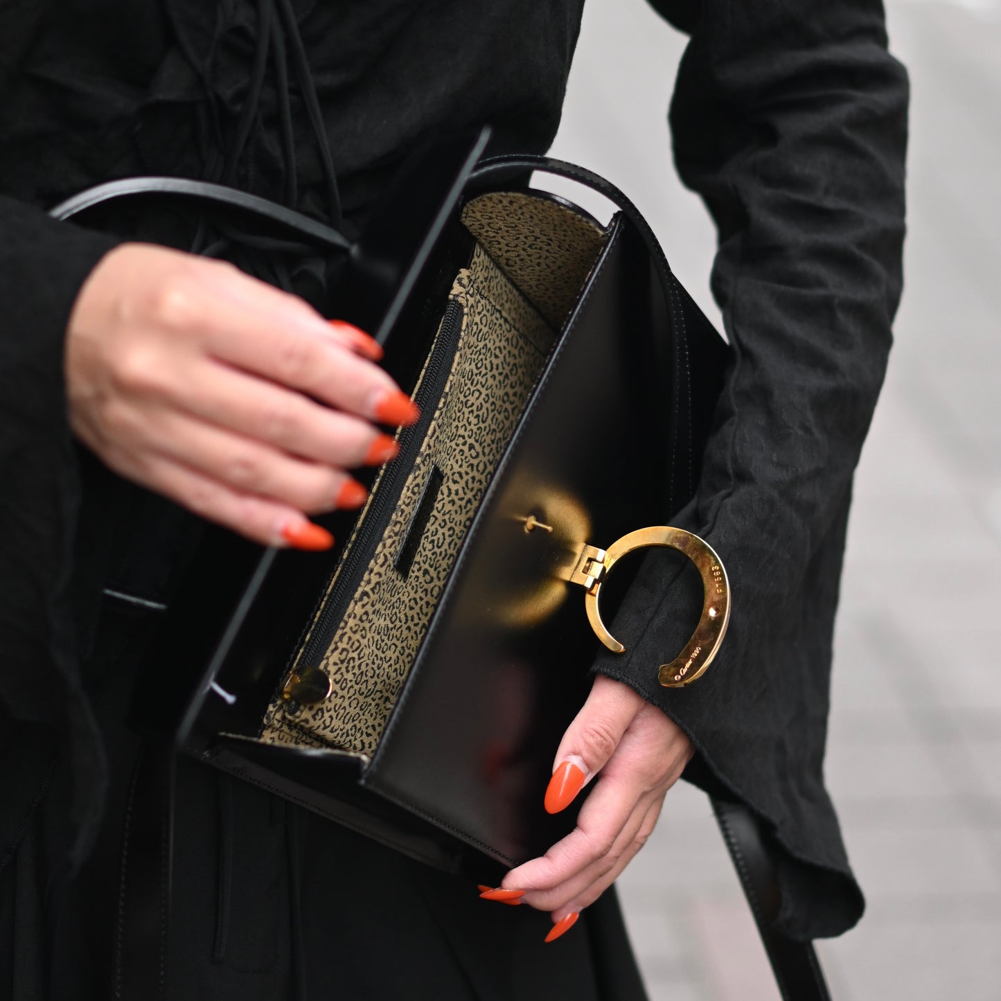 Cartier Panthere Top Handle Bag