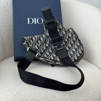 Dior Jacquard Oblique Saddle