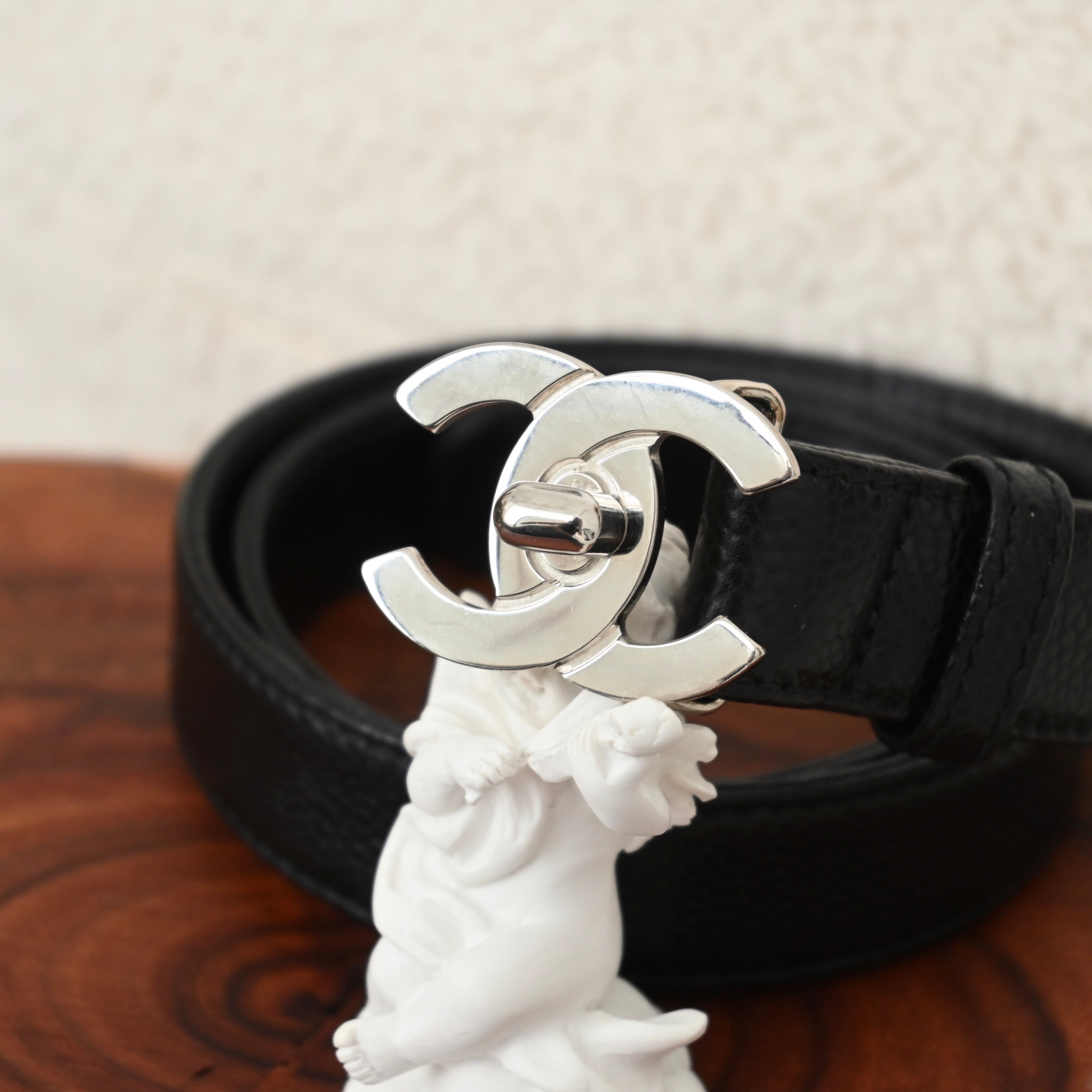 Chanel CC Turnlock Buckle Belt Vintage - Leluxe Vintage Sdn. Bhd.