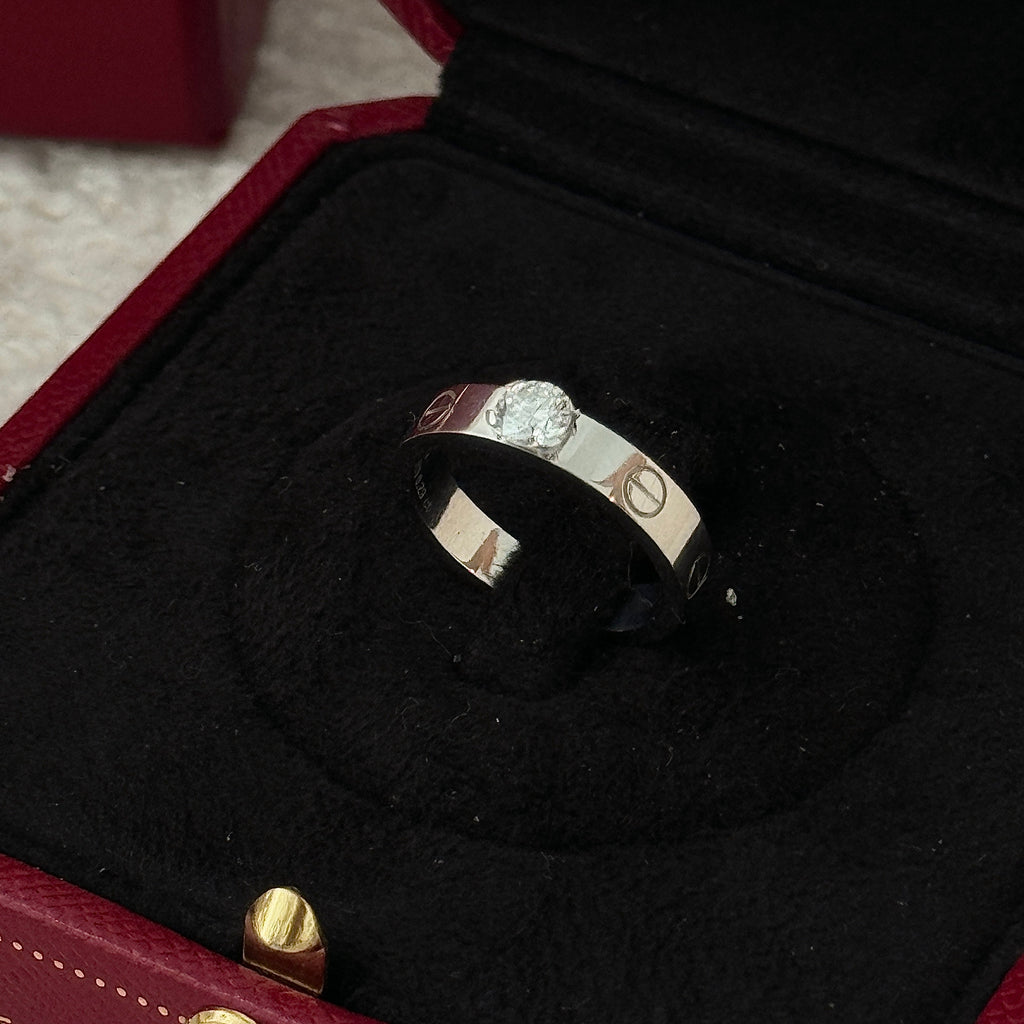 Cartier Love Solitaire Ring - Leluxe Vintage Sdn. Bhd.