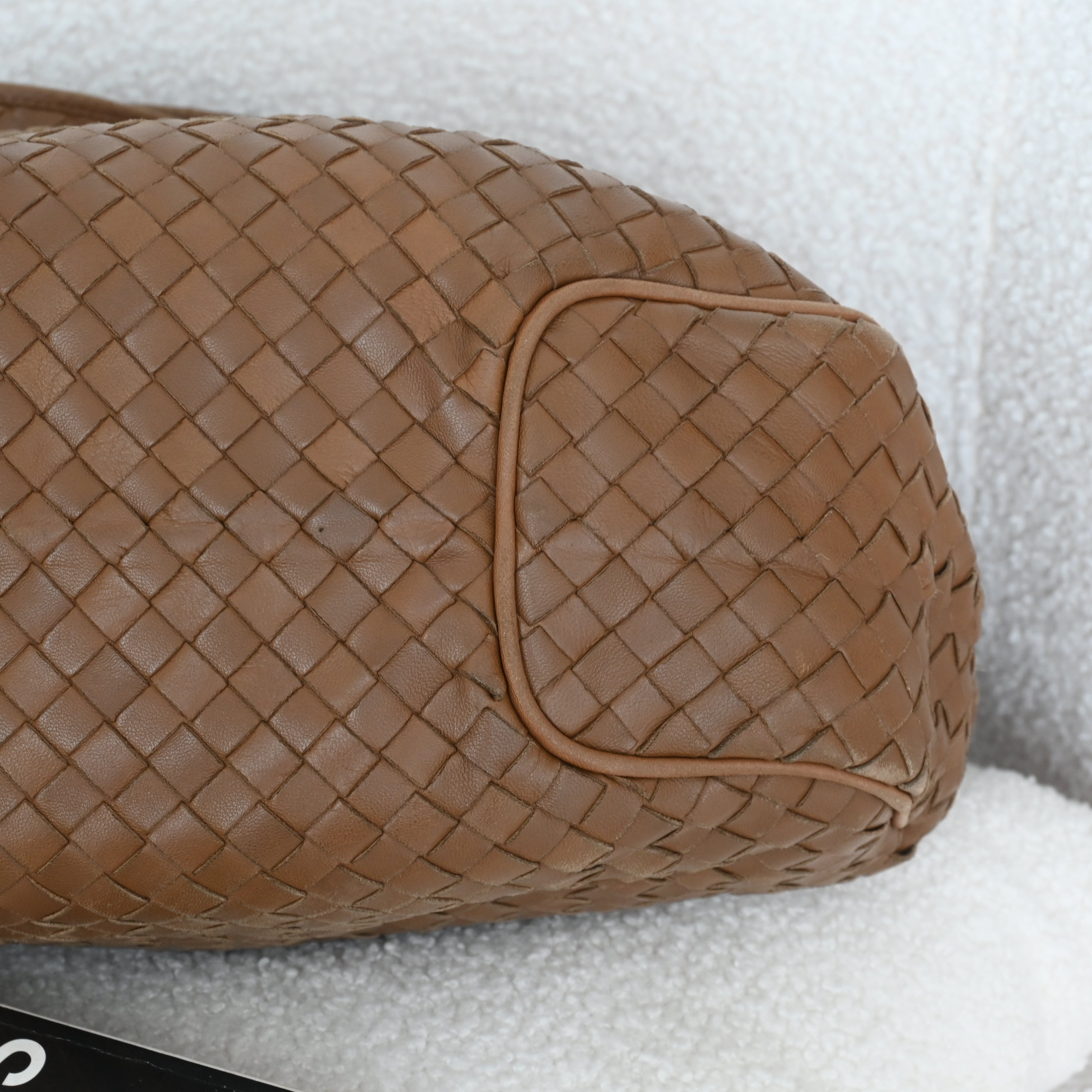 Bottega Veneta Intrecciato Hobo Double Flap Bag