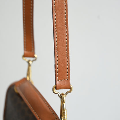 Celine Macadam Top Handle Kelly Bag