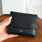 Celine Small Tri-Fold Compact Wallet - Leluxe Vintage Sdn. Bhd.