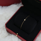 Cartier D'Amour Bracelet with 1P 0.04 carat Diamond 18K PG Mini Model - Leluxe Vintage Sdn. Bhd.