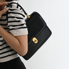 Old Gucci Turnlock Top Handle Handbag