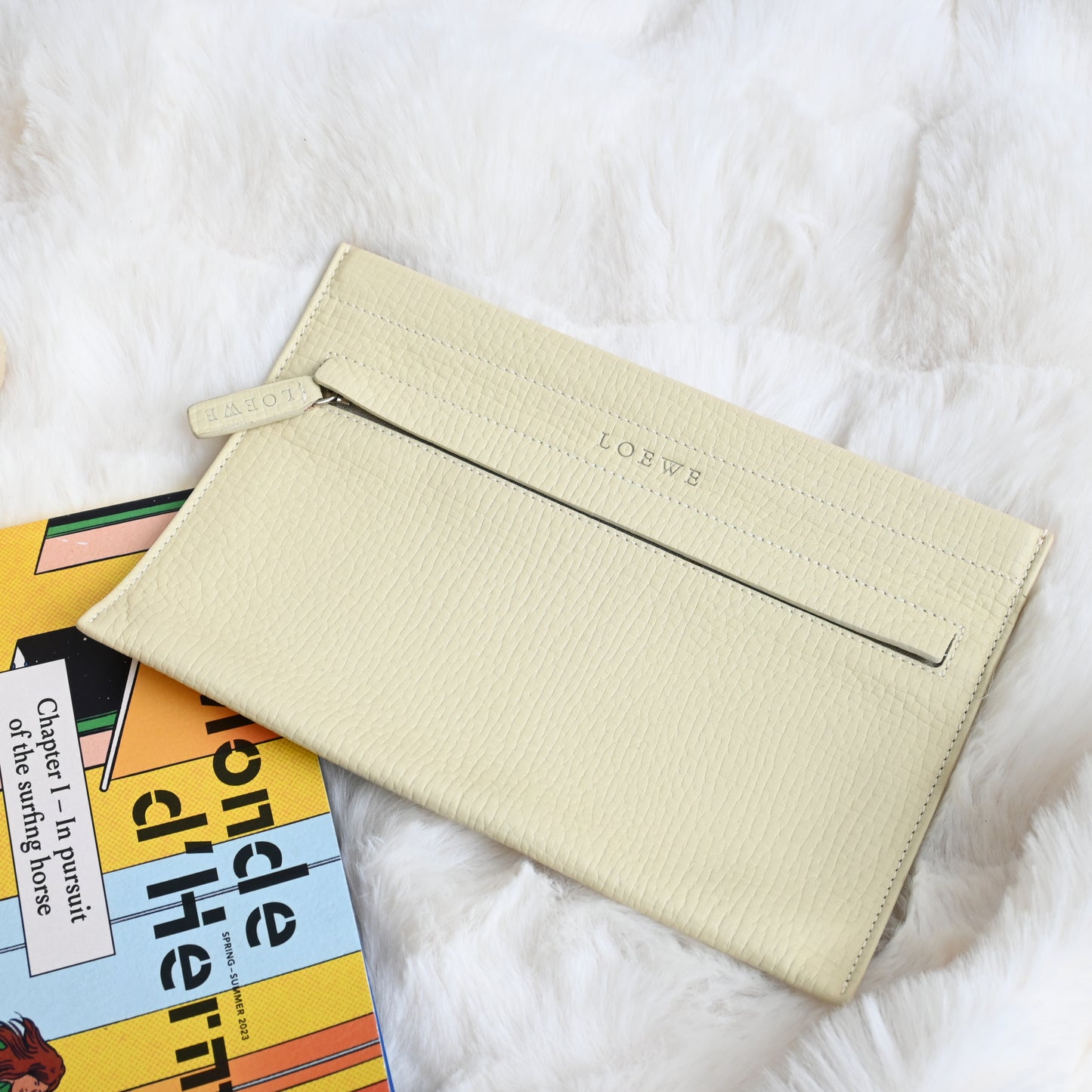 Loewe Grained Calfskin Shoulder Bag