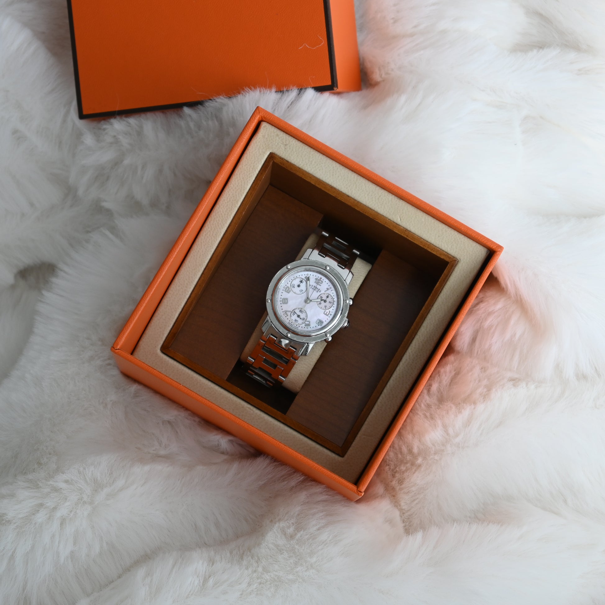 Hermes Clipper CL1.310 Chronograph Watch - Leluxe Vintage Sdn. Bhd.