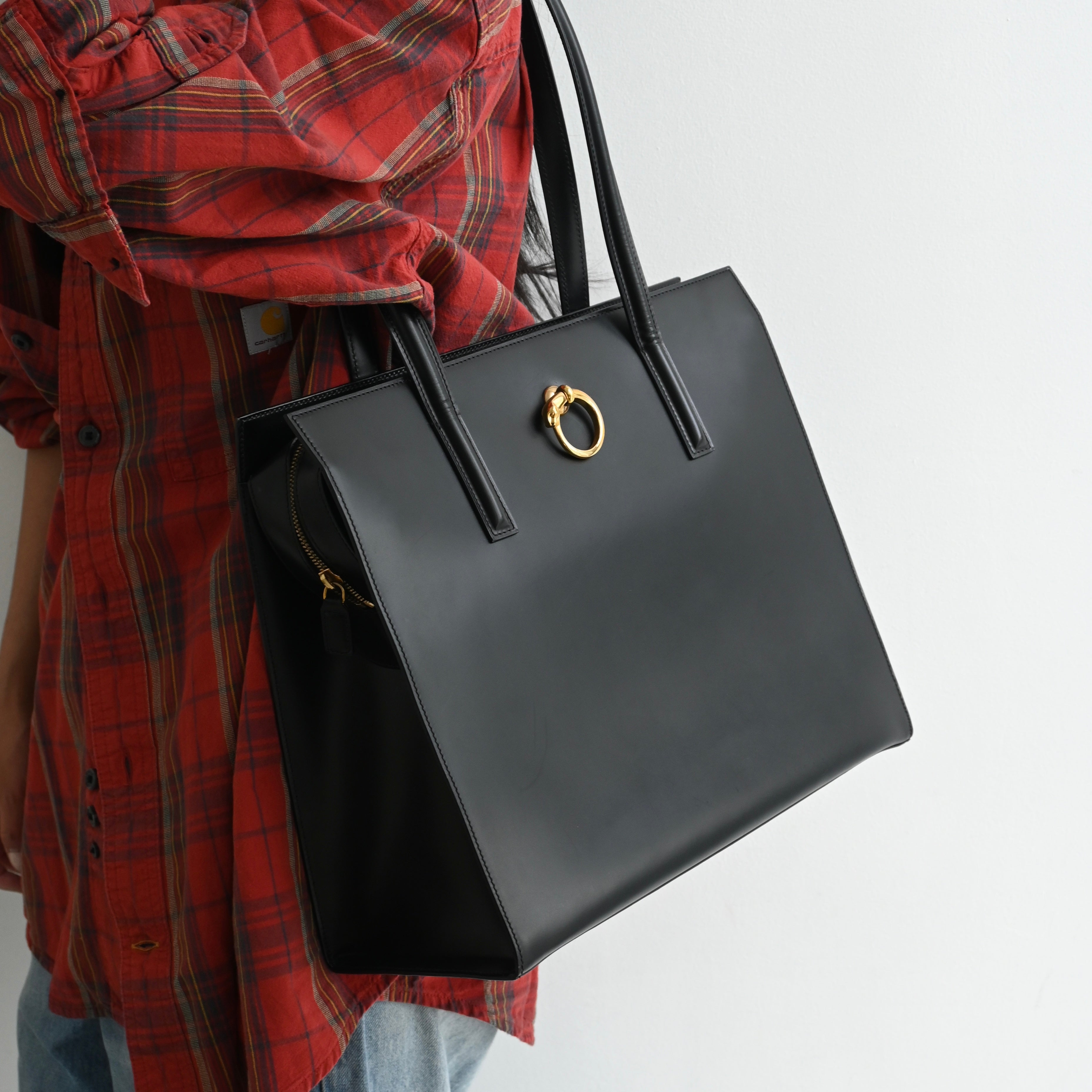 Cartier Panthère Vintage Box Leather Tote