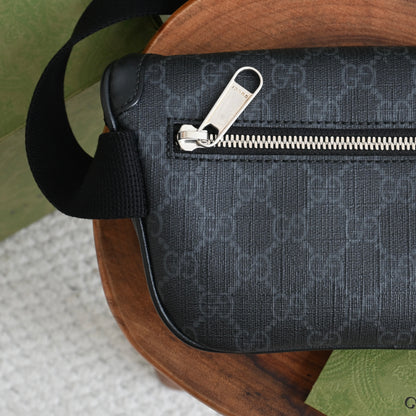 Gucci GG Surpreme Belt Bag Black