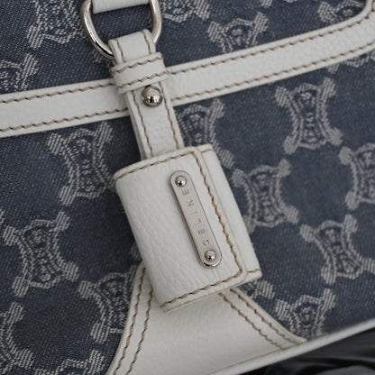 Celine Macadam Denim Boogie Tote