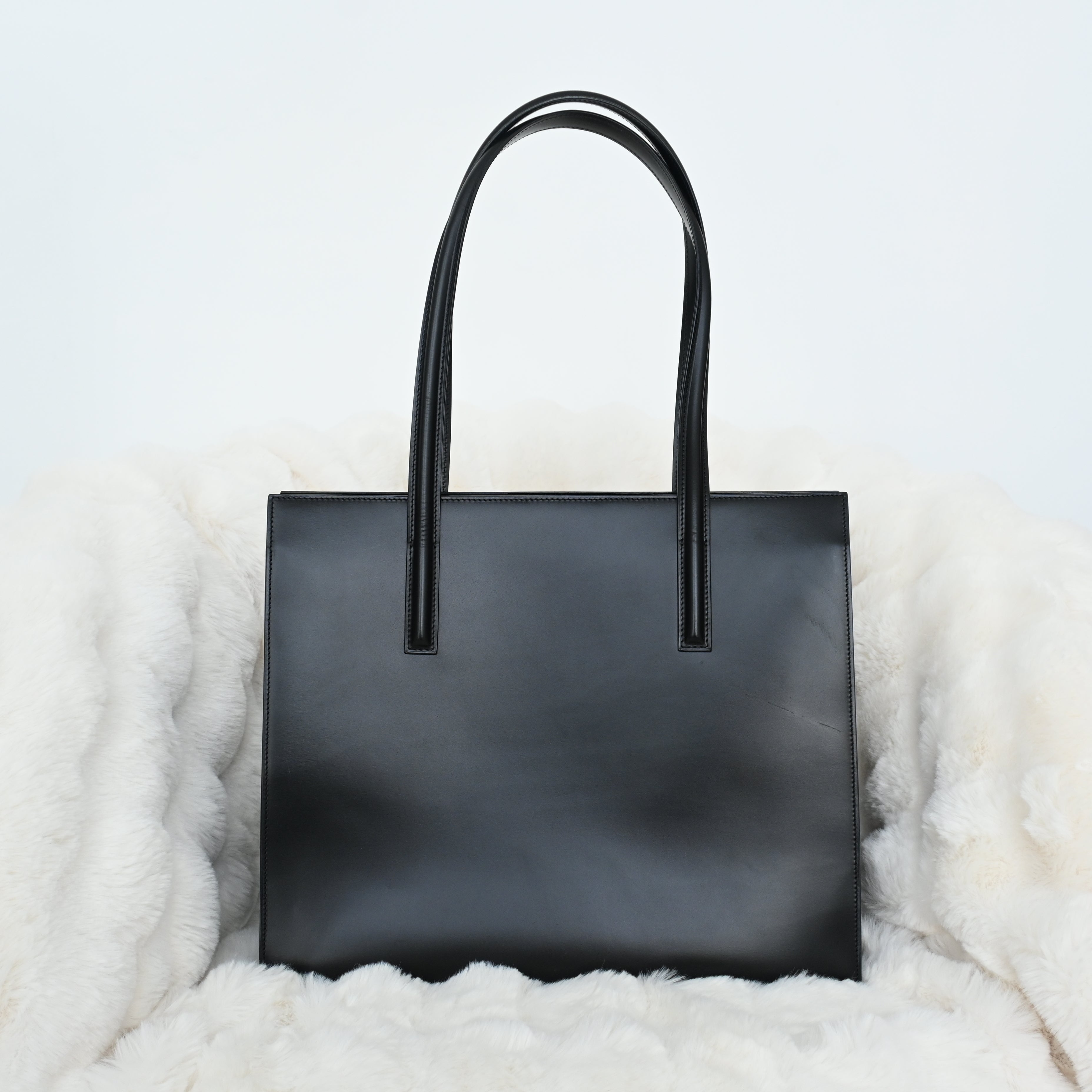 Cartier Panthère Vintage Box Leather Tote