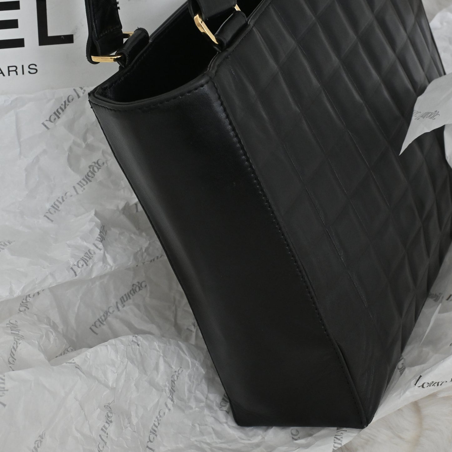 Chanel Chocolate Bar Small Tote