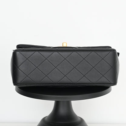 Chanel Mini Flap Top Handle Lambskin