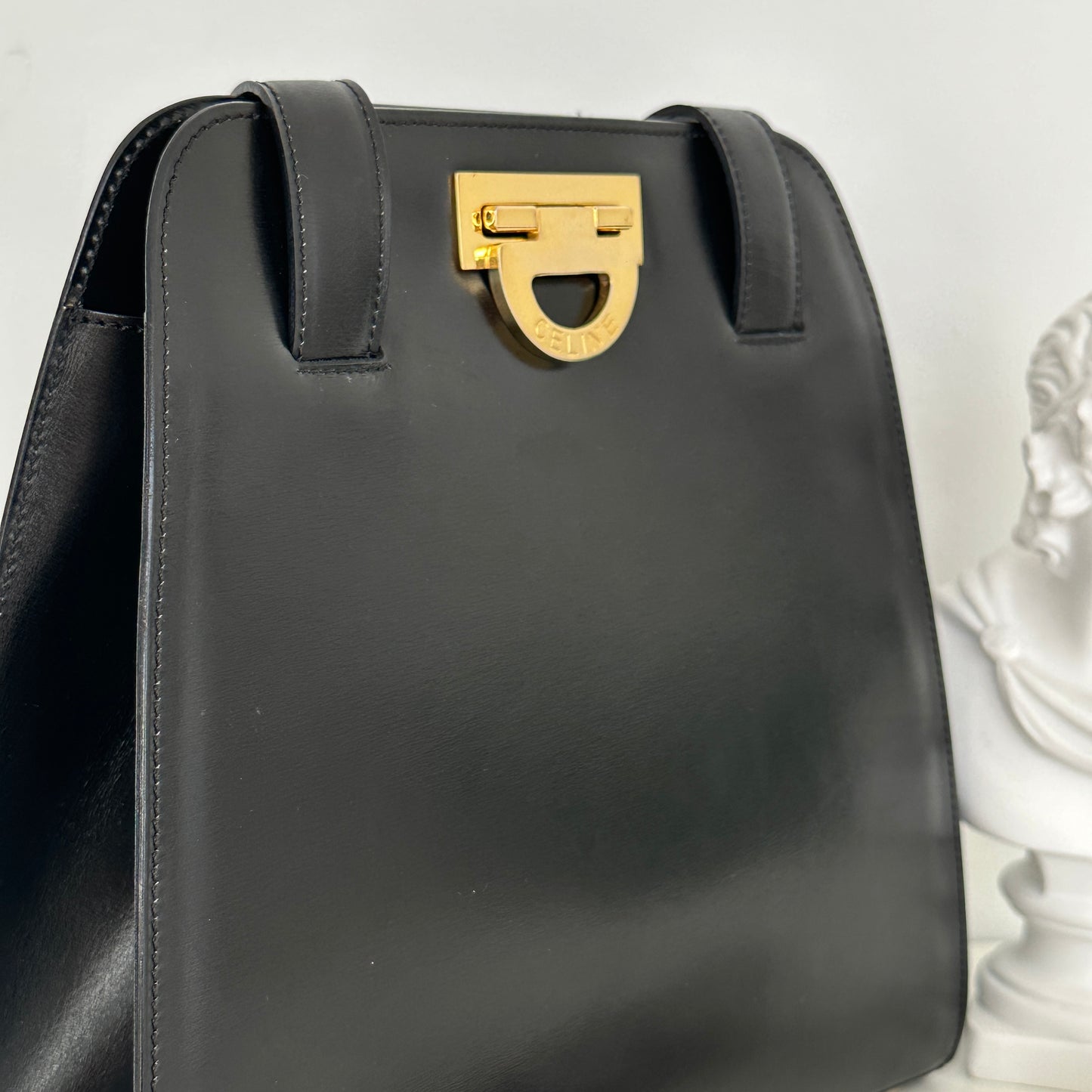 Celine Ring Buckle Shoulder Bag