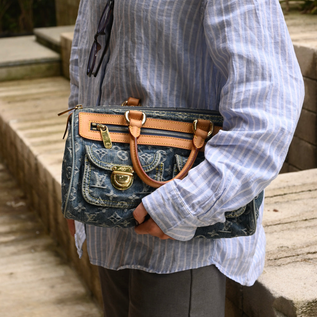 Louis Vuitton Monogram Denim Neo Speedy