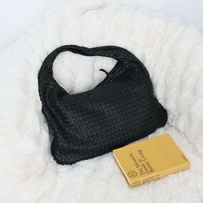 Bottega Veneta Dark Brown Hobo Bag Large