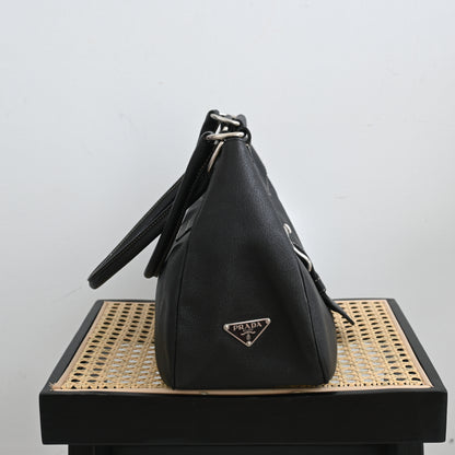 Prada Vitello Daino Moon Bag